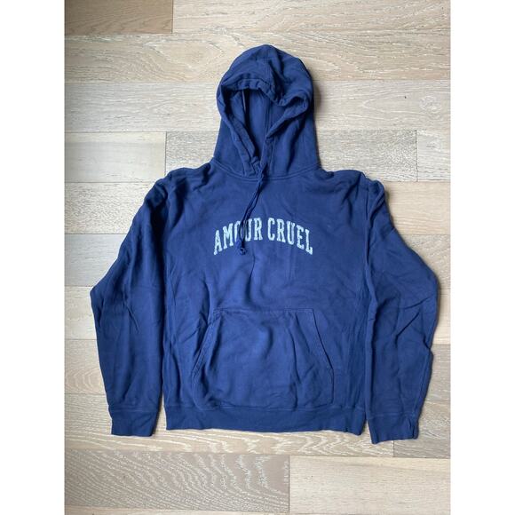 Saint Laurent Amore Cruel Pullover Hoody Mens Size XL - Picture 1 of 5